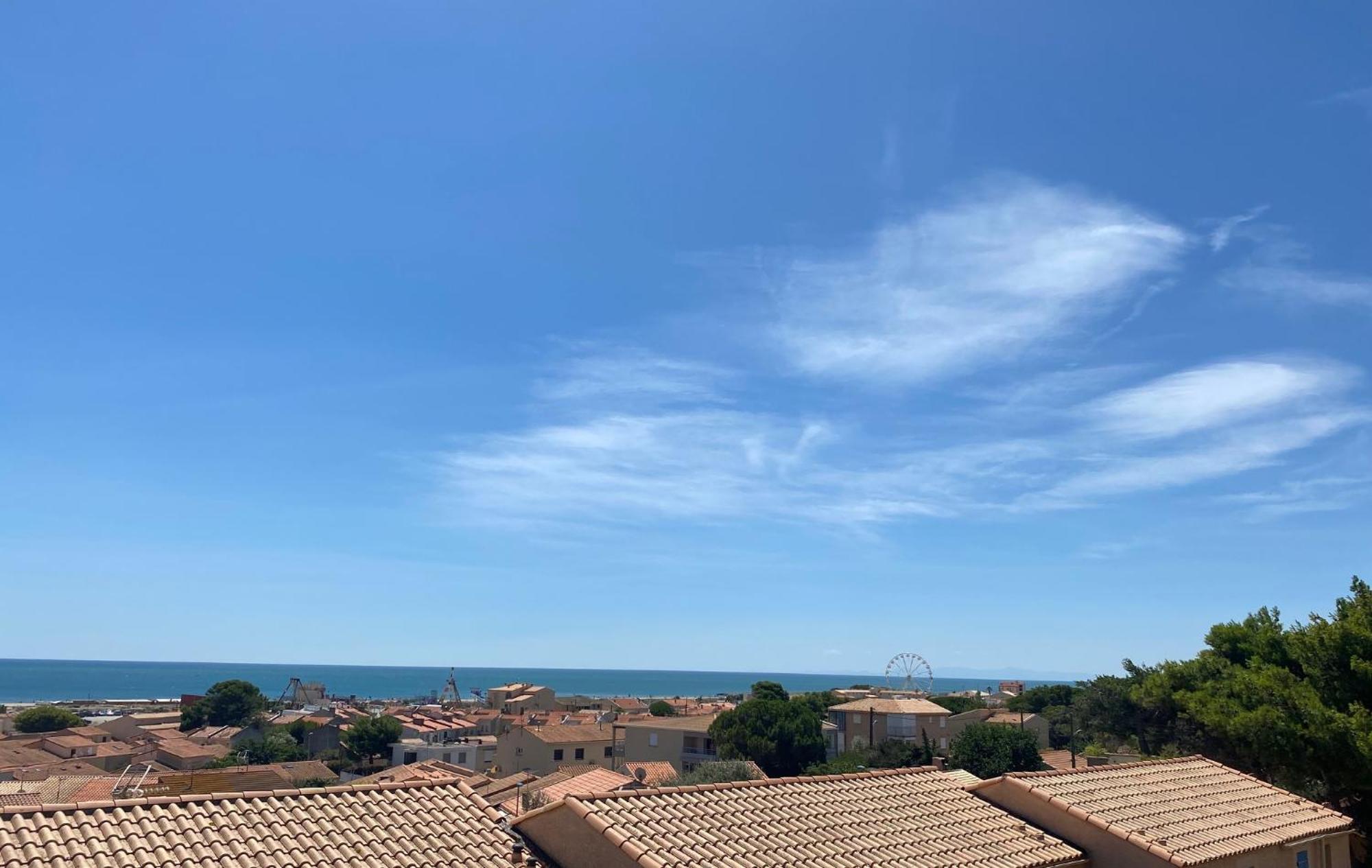 T3 Vue Mer Et Plage, Avec Wifi Et Parking Saint-Pierre-la-Mer  Ngoại thất bức ảnh